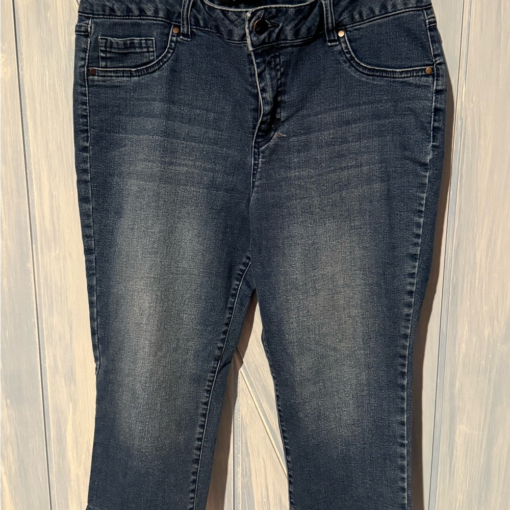d. jeans Dark Blue Capris Long Shorts